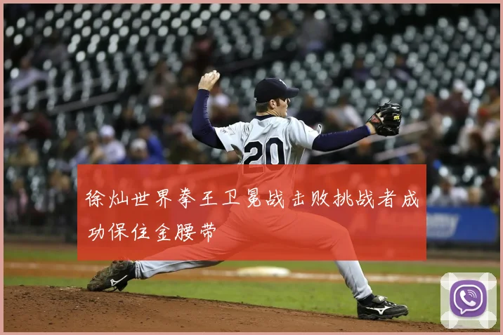 徐灿世界拳王卫冕战击败挑战者成功保住金腰带